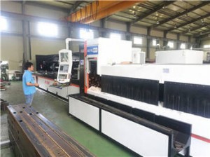 pipe laser cutter P2060A in Korea customer side